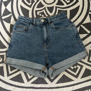 High rise cotton on shorts